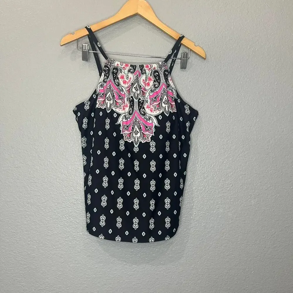 Island escape underwire tankini top